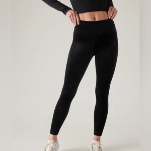 Ultra High Rise Elation Tight - black velvet